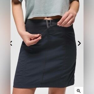 NWT Prana Koen Skort - Black L